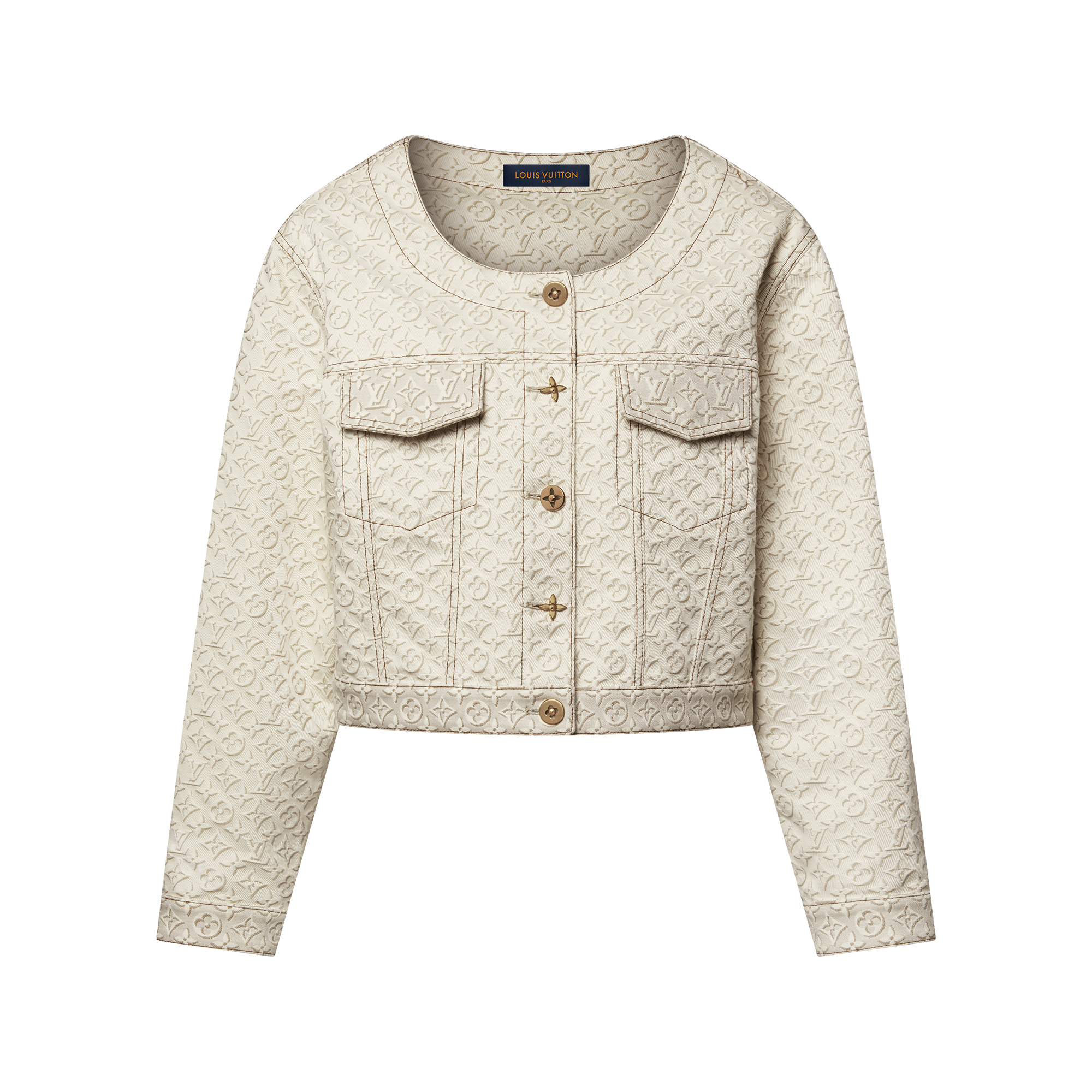 3D Monogram Denim Jacket - Ready-to-Wear | LOUIS VUITTON